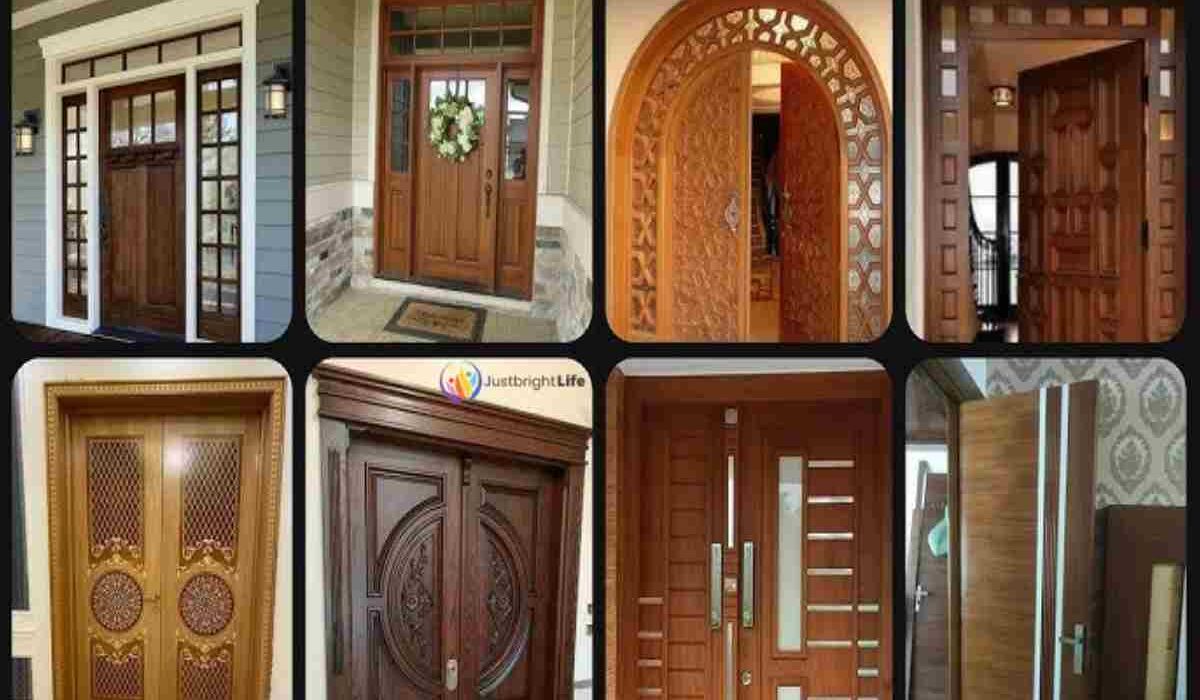 Front Door Modern Double Door Design