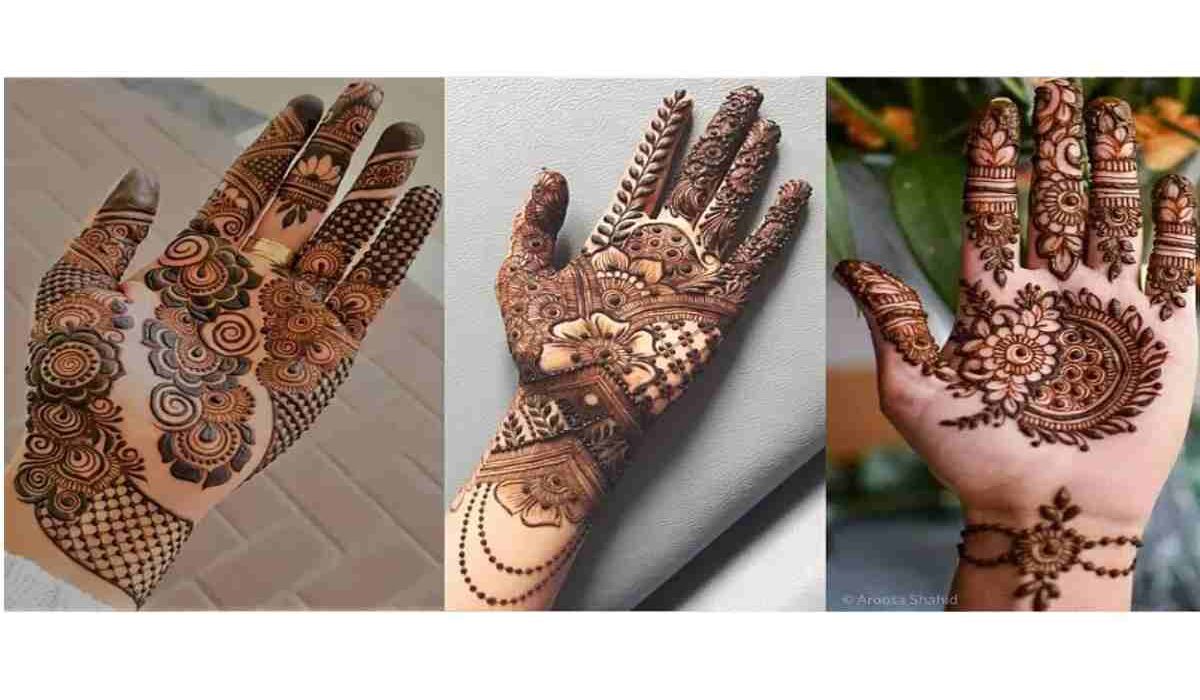 Front Hand Mehndi Design