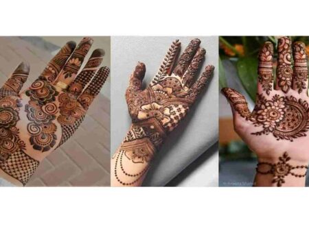 Front Hand Mehndi Design