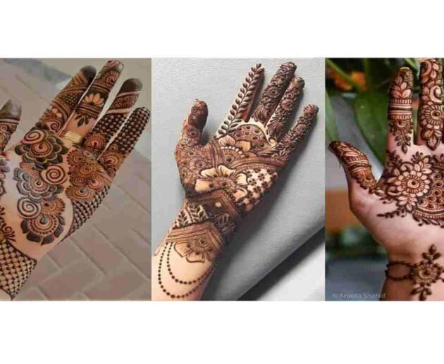 Front Hand Mehndi Design