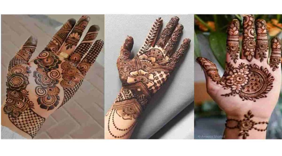 Front Hand Mehndi Design