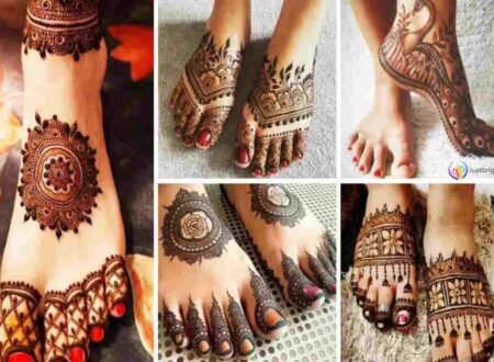 Leg Mehndi Design Simple And Easy