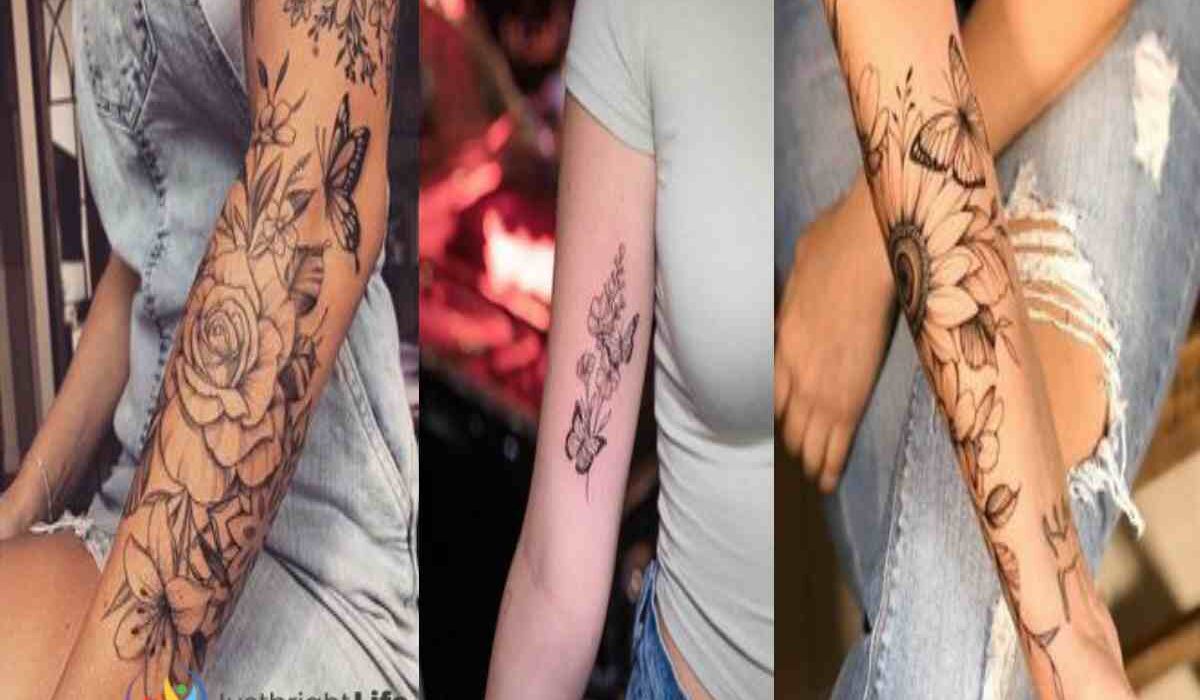 Meaningful Female Classy Half-Sleeve Tattoo Ideas