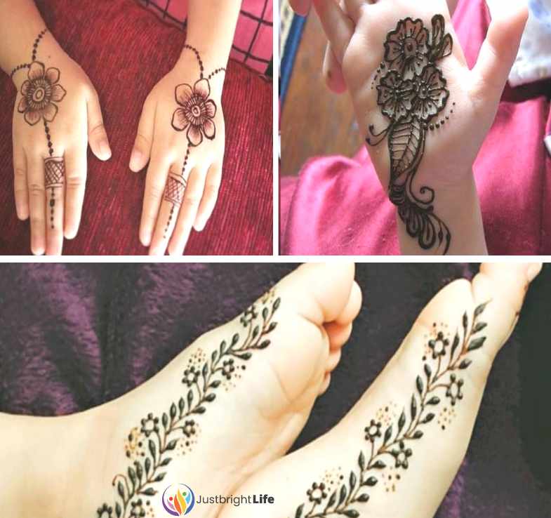 Beautiful Mehendi Designs for Kids