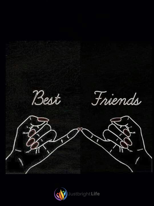 Best Friend Wallpaper Black