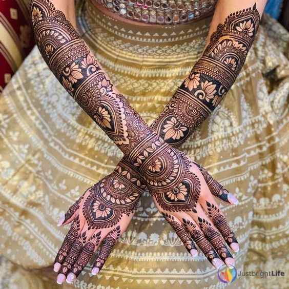 Bridal Mehendi Designs back Hand