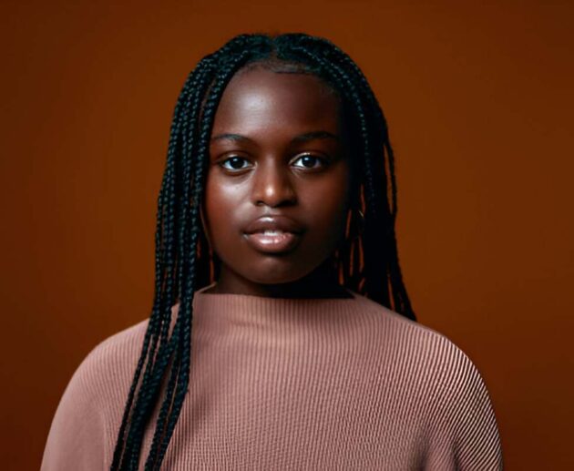 Half Up Half Down Braids Black Girl