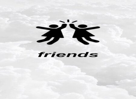 Icons Friends Instagram Highlight Cover Black