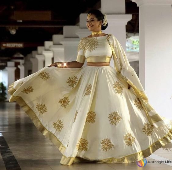 Kerala Skirt And Blouse Designs