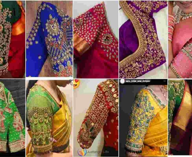 Latest Aari Work Blouse Designs 2023