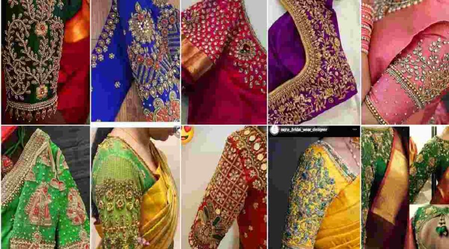 Latest Aari Work Blouse Designs 2023