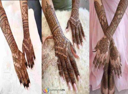 New Stylish Back Full Hand Bridal Mehndi Design