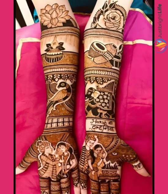 Palki bridal Mehendi