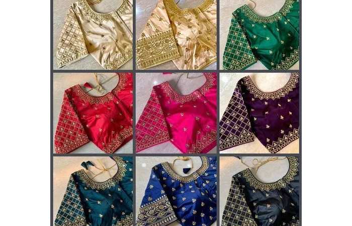 Latest Aari Work Blouse Designs 2023 Images