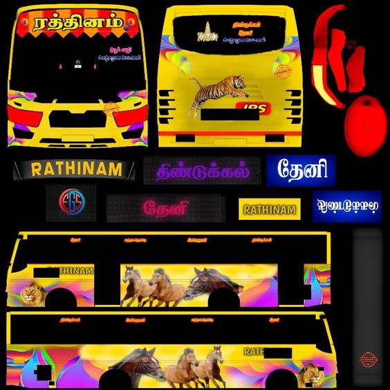 Tamil Nadu Private Bus Livery Download