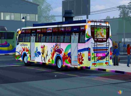 Tamil Nadu Private Bus Livery Download_ A Colorful Journey