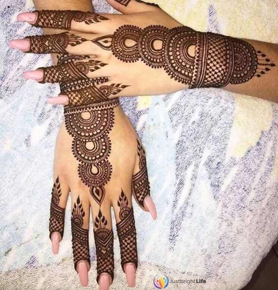 Back Hand Easy Mehndi Designs