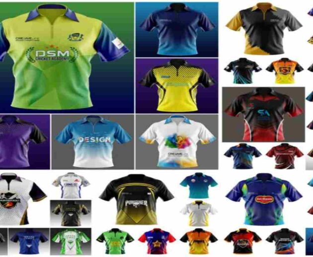 Cricket New Collar Sport T-Shirt Design